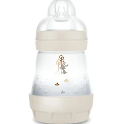 MAM 2 biberons Easy Start anti-colique 160ml Océan+Sable Tétine débit 1