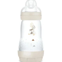 New 3 biberons Easy Start 260ml Lilas+Lilas+Sable Tétine débit 2 Biberon