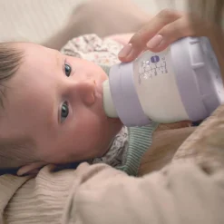 Discount 3 biberons Easy Start 260ml Lilas+Lilas+Sable Tétine débit 2 - Reconditionné Biberon