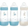 Clearance 3 biberons Easy Start 260ml Océan+Océan+Sable Tétine débit 2 Biberon
