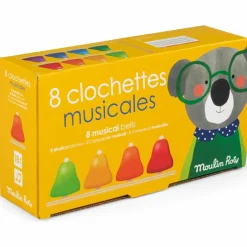 Clearance 8 clochettes musicales Les Popipop Instrument De Musique