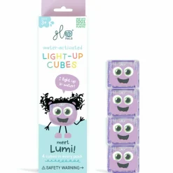 Online 4 cubes lumineux Lila violet Jouet De Bain