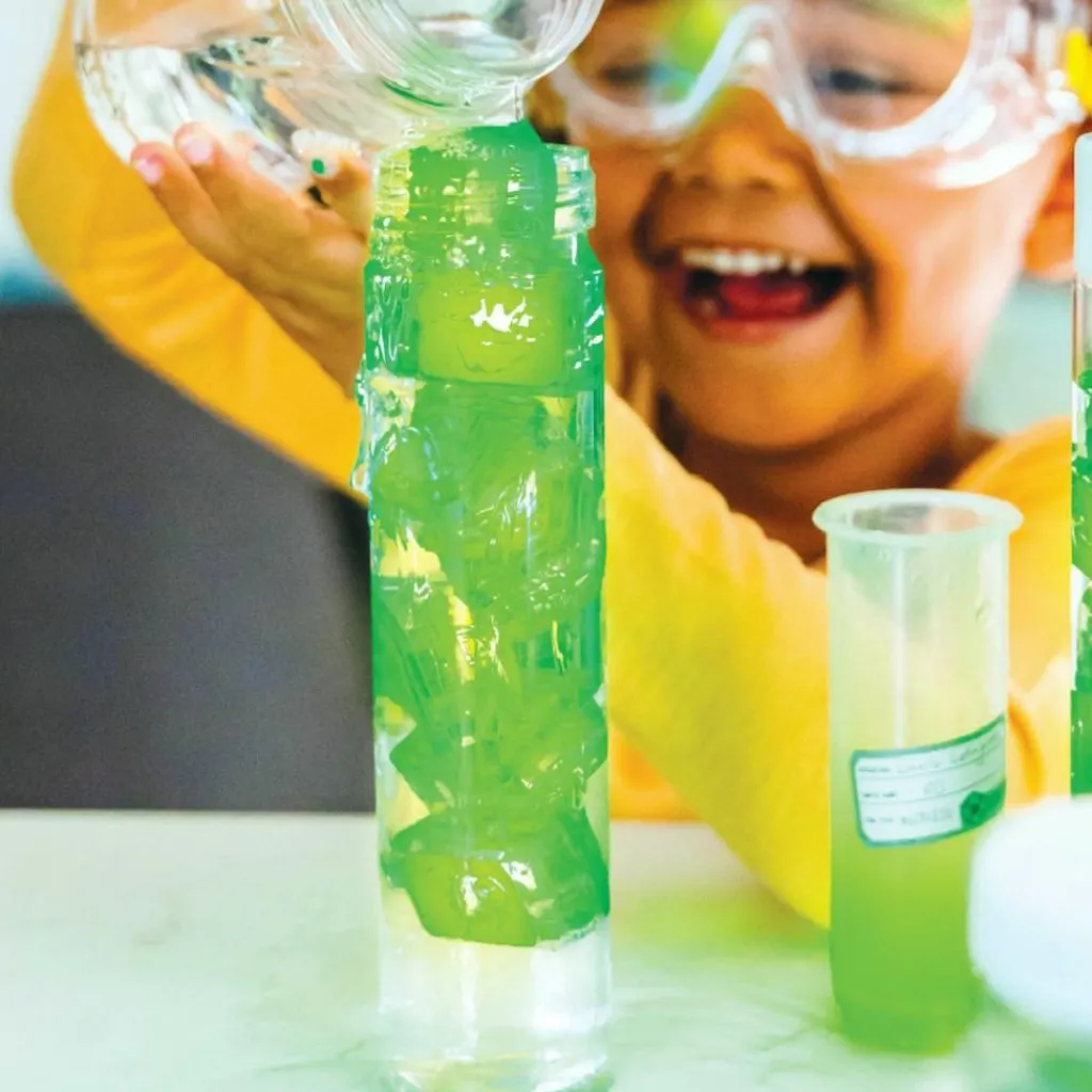 Glo Pals 4 cubes lumineux Pippa vert