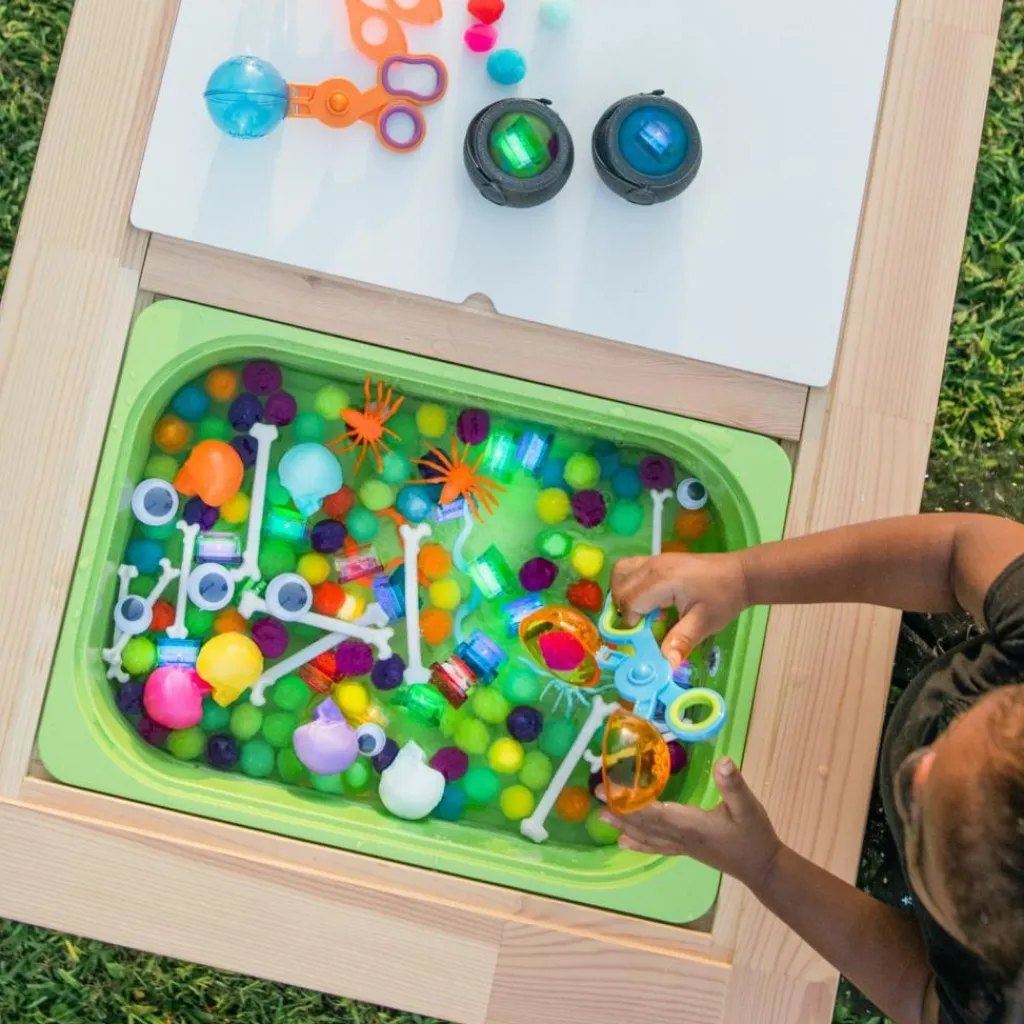 Glo Pals 4 cubes lumineux Pippa vert