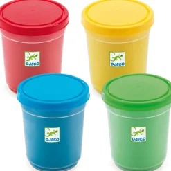 Djeco 4 pots de pâte à modeler