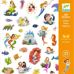Sale 160 stickers Sirènes Activités Manuelles