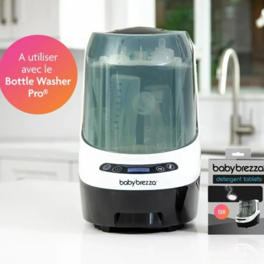 babybrezza 120 tablettes détergentes pour Bottle Washer Pro