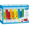 Djeco 6 tubes de peinture à doigt