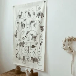 Rose in April Affiche en tissu L'abécédaire