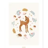 Outlet Affiche faon Sweet Fawn (30 x 40 cm) Affiche