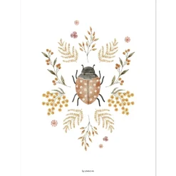 Affiche La coccinelle (30x40 cm) Affiche
