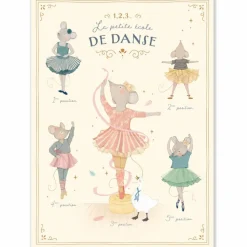 Affiche La petite école de danse (50x70 cm) Affiche