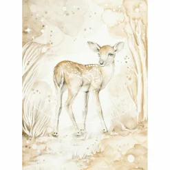 Sale Affiche Lovely Friends Faon (50 x 70 cm) Affiche