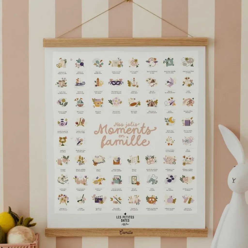 Discount Affiche Nos jolis moments en famille Affiche