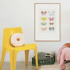 Sale Affiche papillons aquarelle (60 x 40 cm) Affiche