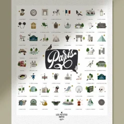 Sale Affiche Paris (40 x 50 cm) Affiche