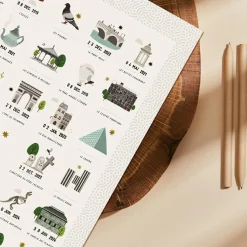 Sale Affiche Paris (40 x 50 cm) Affiche