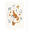 Lilipinso Affiche renard Fox of the Woods (30 x 40 cm)