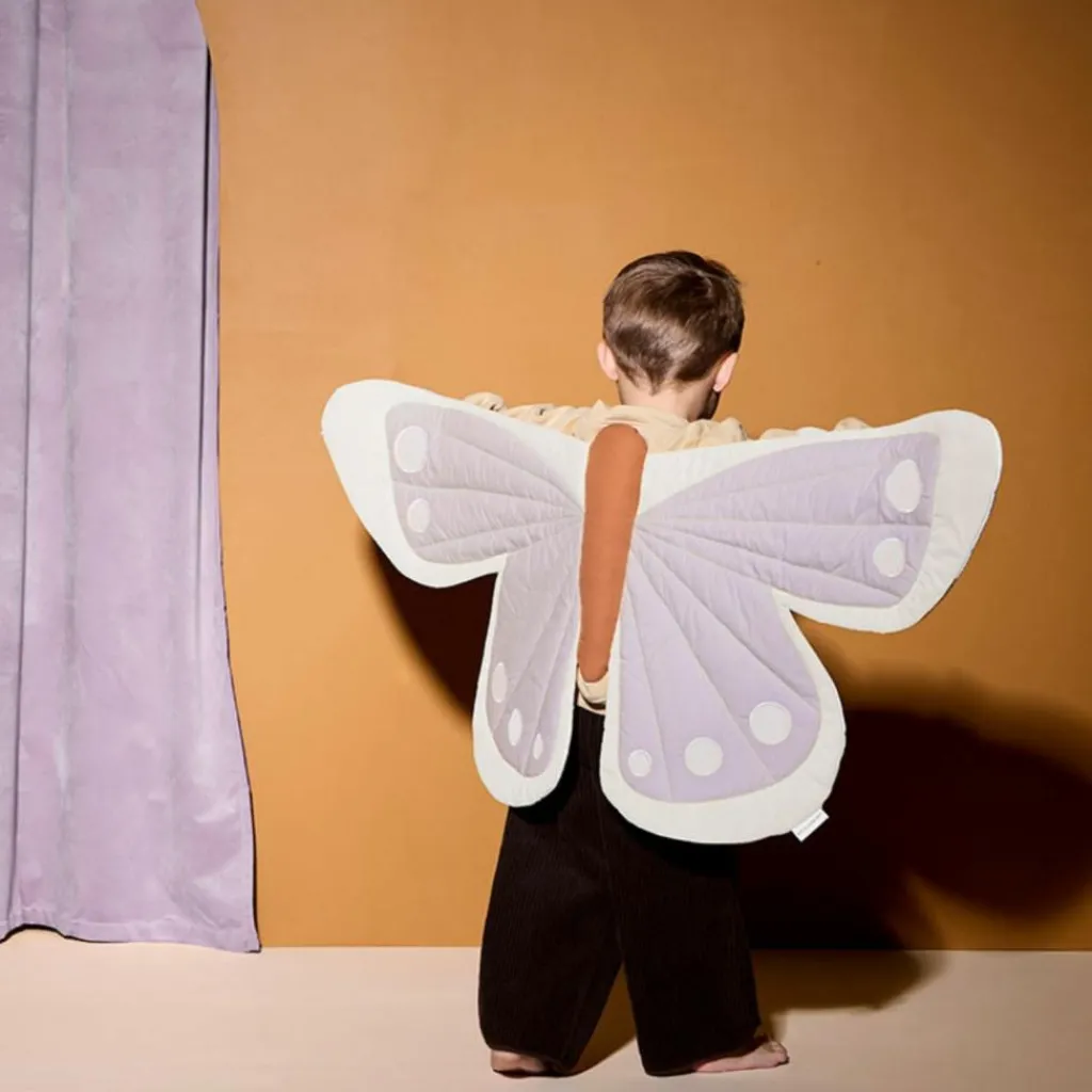 Kid's Concept Ailes de papillon Maxi Violet Dress-up