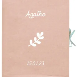 Outlet Album photo bébé Rose poudré (personnalisable) Livre De Naissance / Album Photo