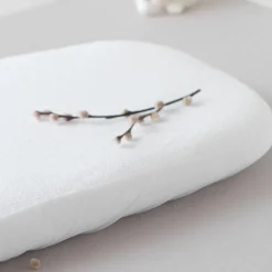 Best Alèse en coton bio blanc pour matelas de landau (72 x 33 cm) Linge De Berceau