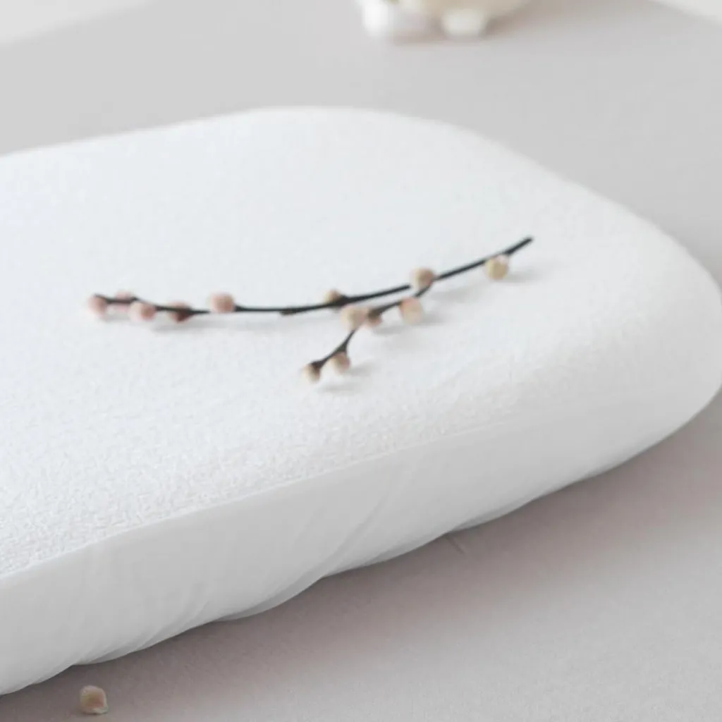 Best Alèse en coton bio blanc pour matelas de landau (72 x 33 cm) Linge De Berceau