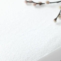 Best Alèse en coton bio blanc pour matelas de landau (72 x 33 cm) Linge De Berceau