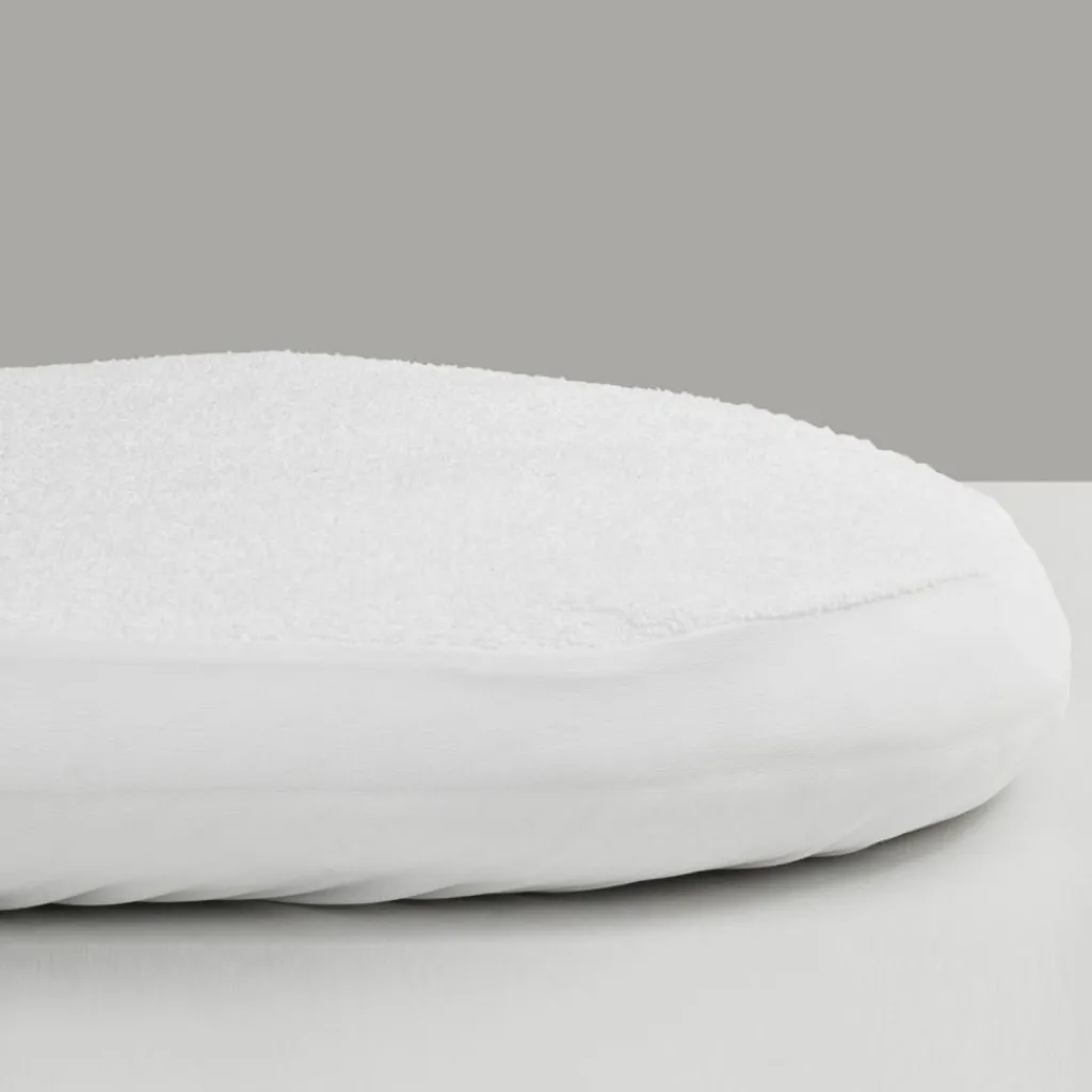 Best Alèse en coton bio blanc pour matelas de landau (72 x 33 cm) Linge De Berceau