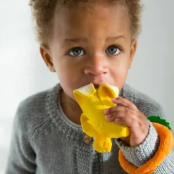 Oli & Carol Ana la banane de dentition latex d'hévéa