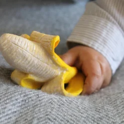 Oli & Carol Ana la banane de dentition latex d'hévéa