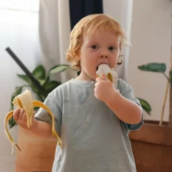 Oli & Carol Ana la banane de dentition latex d'hévéa
