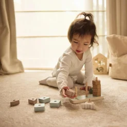 Jollein Animaux à empiler en bois Jungle Jambo