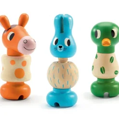 Djeco Animaux à visser Rondanimo