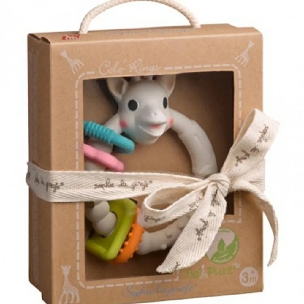 Sophie la girafe Anneau de dentition Colo'rings So'Pure