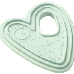 Le Biberon Français Anneau de dentition cœur Menthe