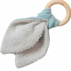 Outlet Anneau de dentition en bois Vert amande (personnalisable) Jouet / Anneau De Dentition