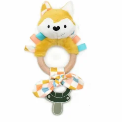 Les Déglingos Anneau de dentition en silicone Cyranos le Renard