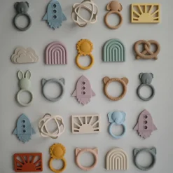 Online Anneau de dentition en silicone Éléphant Jouet / Anneau De Dentition