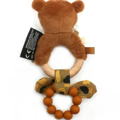 Les Déglingos Anneau de dentition en silicone Speculos le Tigre