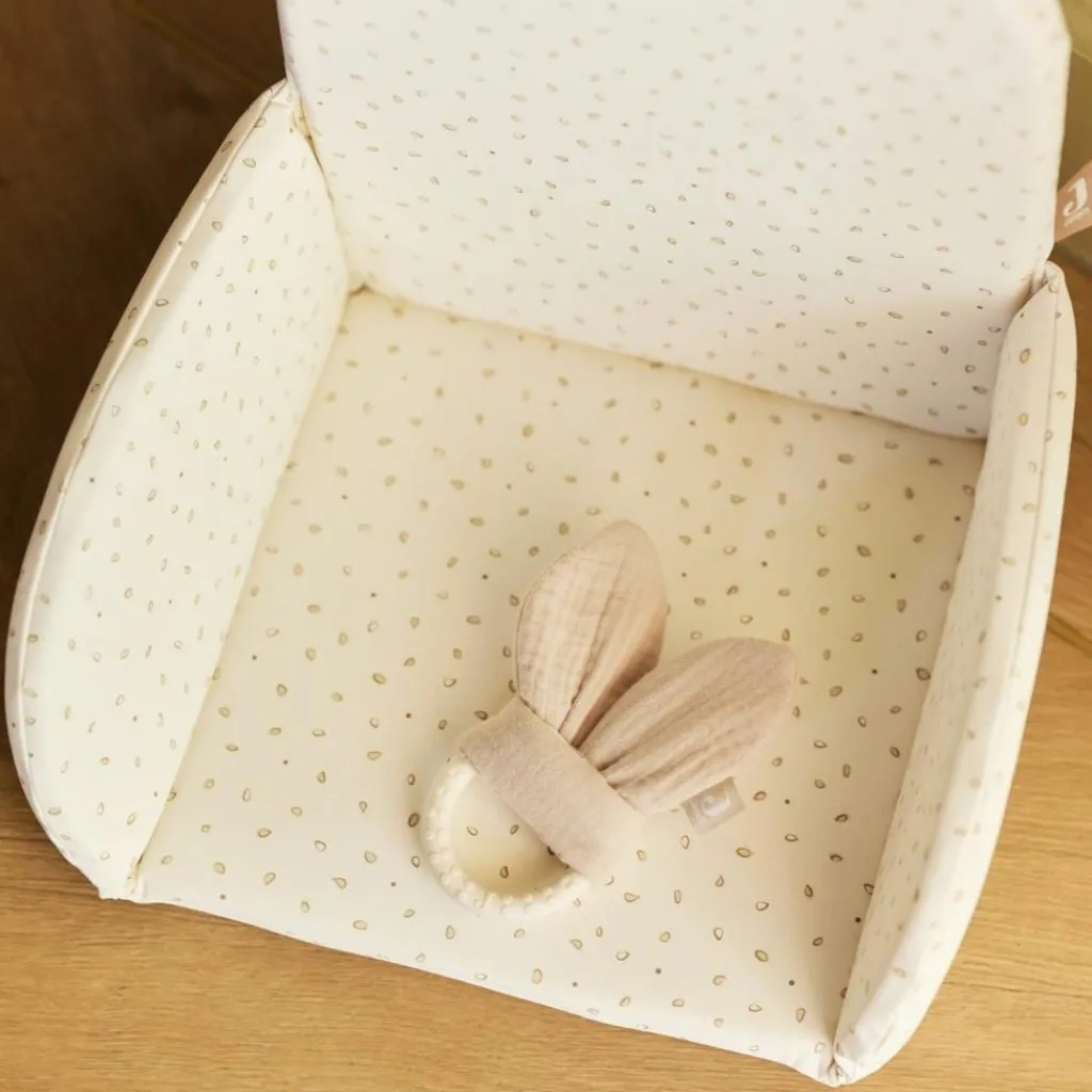 Jollein Anneau de dentition en silicone Bunny Ears Nougat