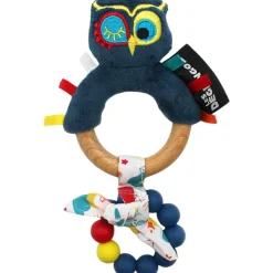 Les Déglingos Anneau de dentition en silicone Astros le Hibou