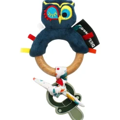 Les Déglingos Anneau de dentition en silicone Astros le Hibou