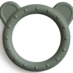 Mushie Anneau de dentition en silicone Bear Dried thyme