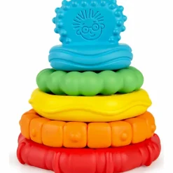 Best Anneaux à empiler Stack et Teethe (5 pièces) Jouet À Empiler