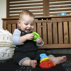 Best Anneaux à empiler Stack et Teethe (5 pièces) Jouet À Empiler