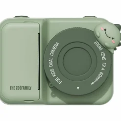 Enfant The Zoofamily Appareil photo avec impressions Zoo Print Dino Green