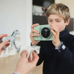 Enfant The Zoofamily Appareil photo avec impressions Zoo Print Dino Green