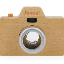 Appareil photo factice sonore et lumineux en bois Jeu D'Imitation 1Er Âge