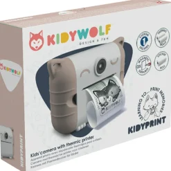 Enfant KIDYWOLF Appareil photo instantané avec impression thermique - Rose Kidyprint