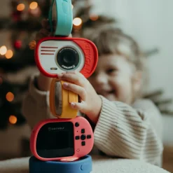 Sale Appareil photo numérique et vidéo Kidycam Waterproof cyan Enfant Appareil Photo Enfant